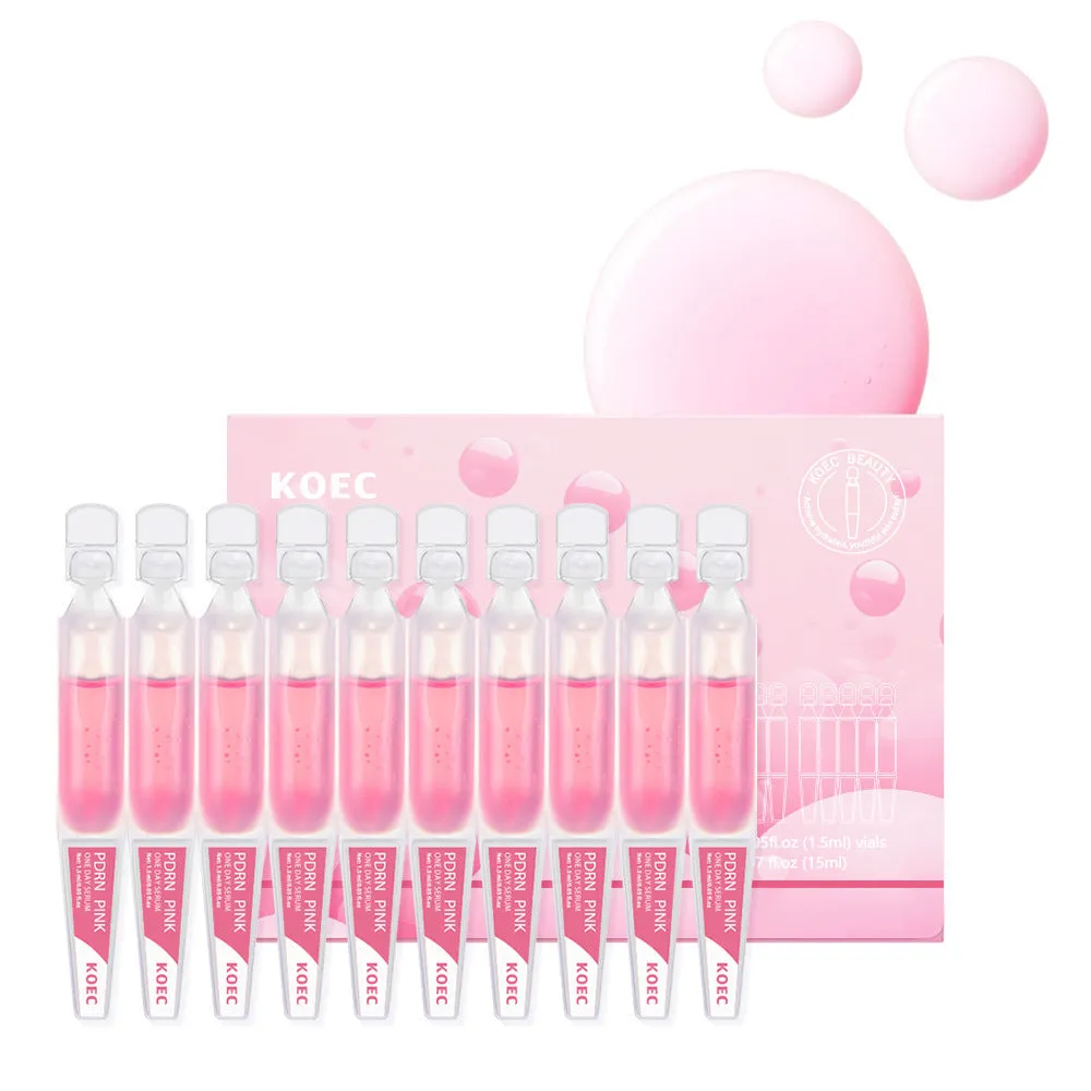 KOEC Powder Polypeptide Disposable Moisturising Mask 10 Pack with latex essence sheets