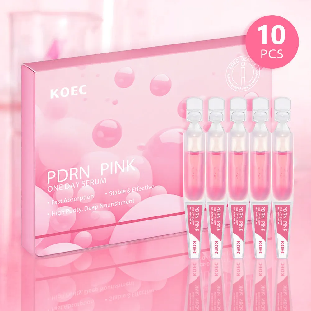 KOEC Powder Polypeptide Disposable Moisturising Mask 10 Pack with latex essence sheets