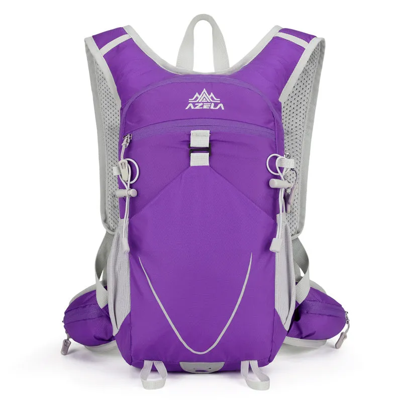 AZELA lightweight breathable mesh hydration backpack for outdoor sports
