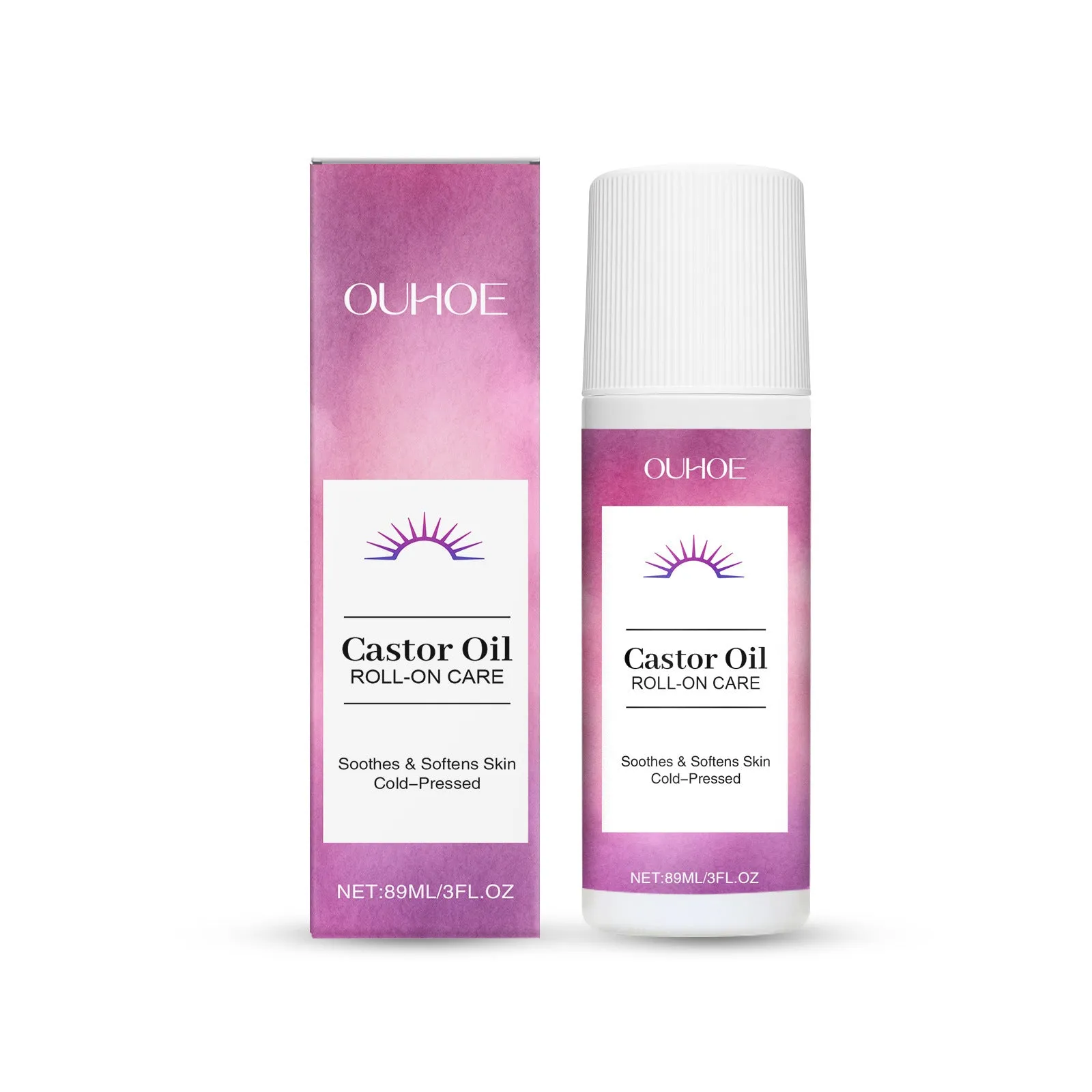 89ml skin moisturising ball treatment oil bottle with universal skin type labelling