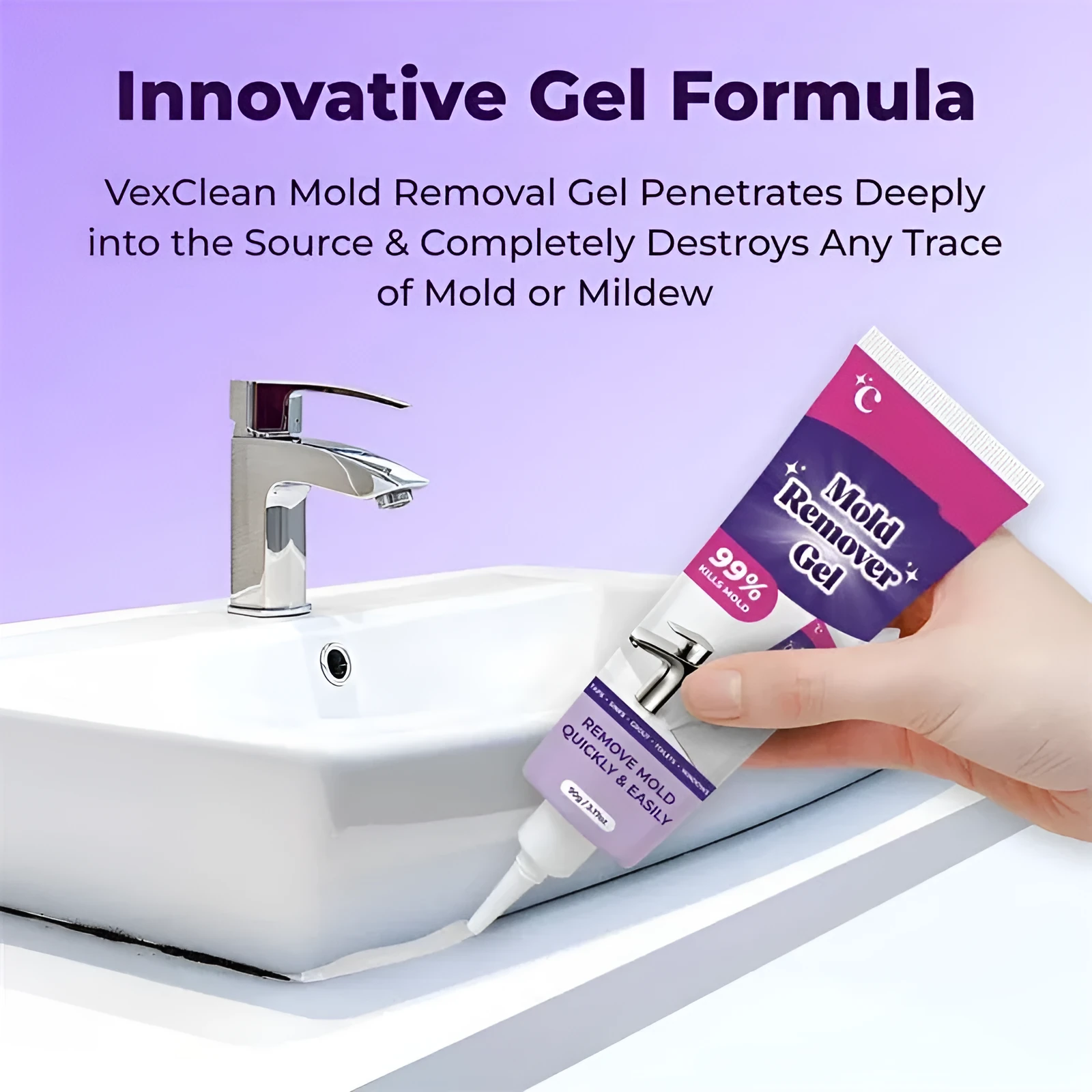 90g cleansing nursing gel in single unit packaging with deionised water formulation