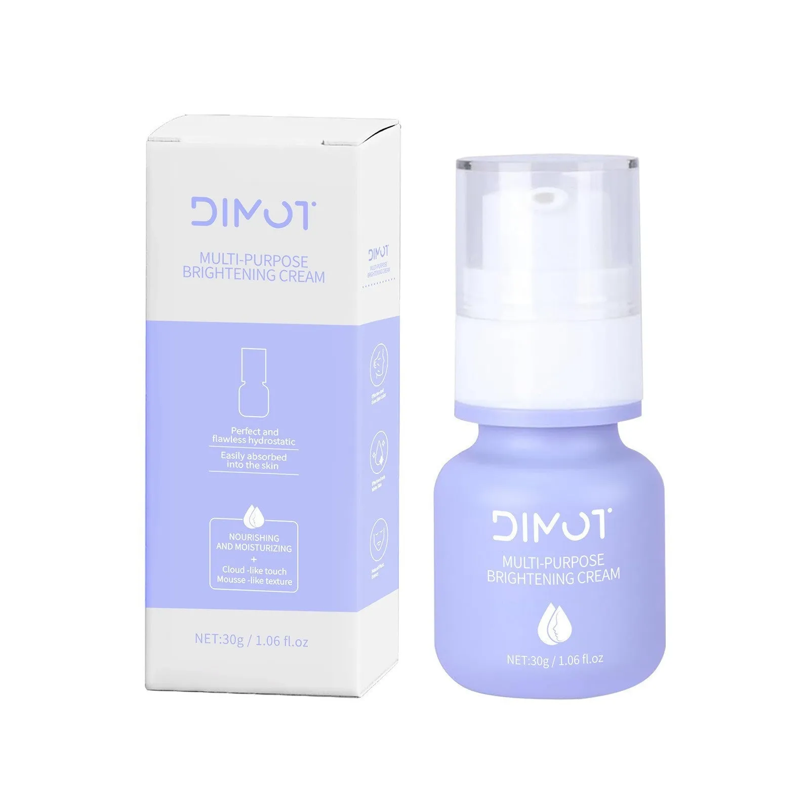 30ml bottle of gentle make-up primer and skin moisturising cream.