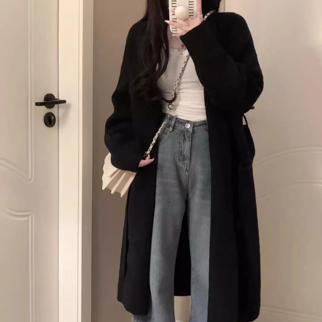 Women's Ice Silk sleeveless shoulder strap cardigan coat in beige, black, gray, khaki gray, and pink