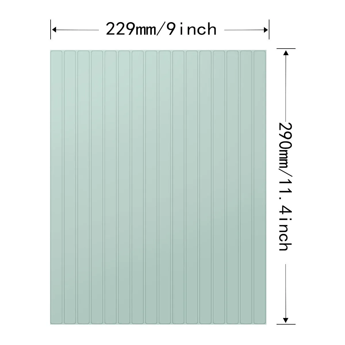 Self-adhesive waterproof three-dimensional wall sticker in geometric pattern for kitchen bathroom use