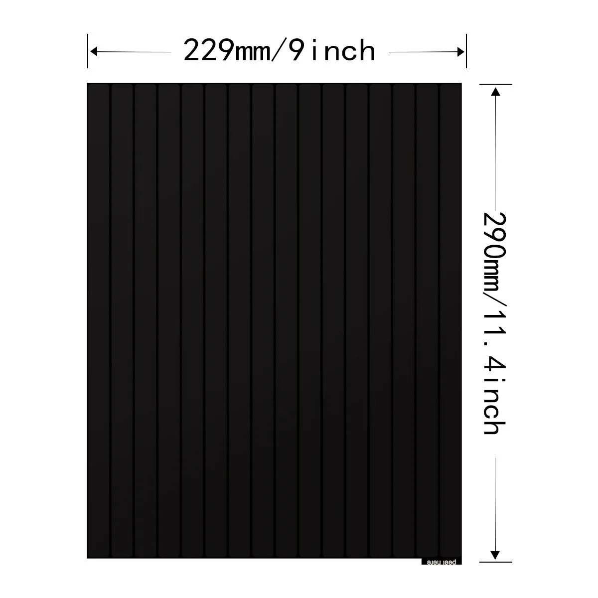 Self-adhesive waterproof three-dimensional wall sticker in geometric pattern for kitchen bathroom use