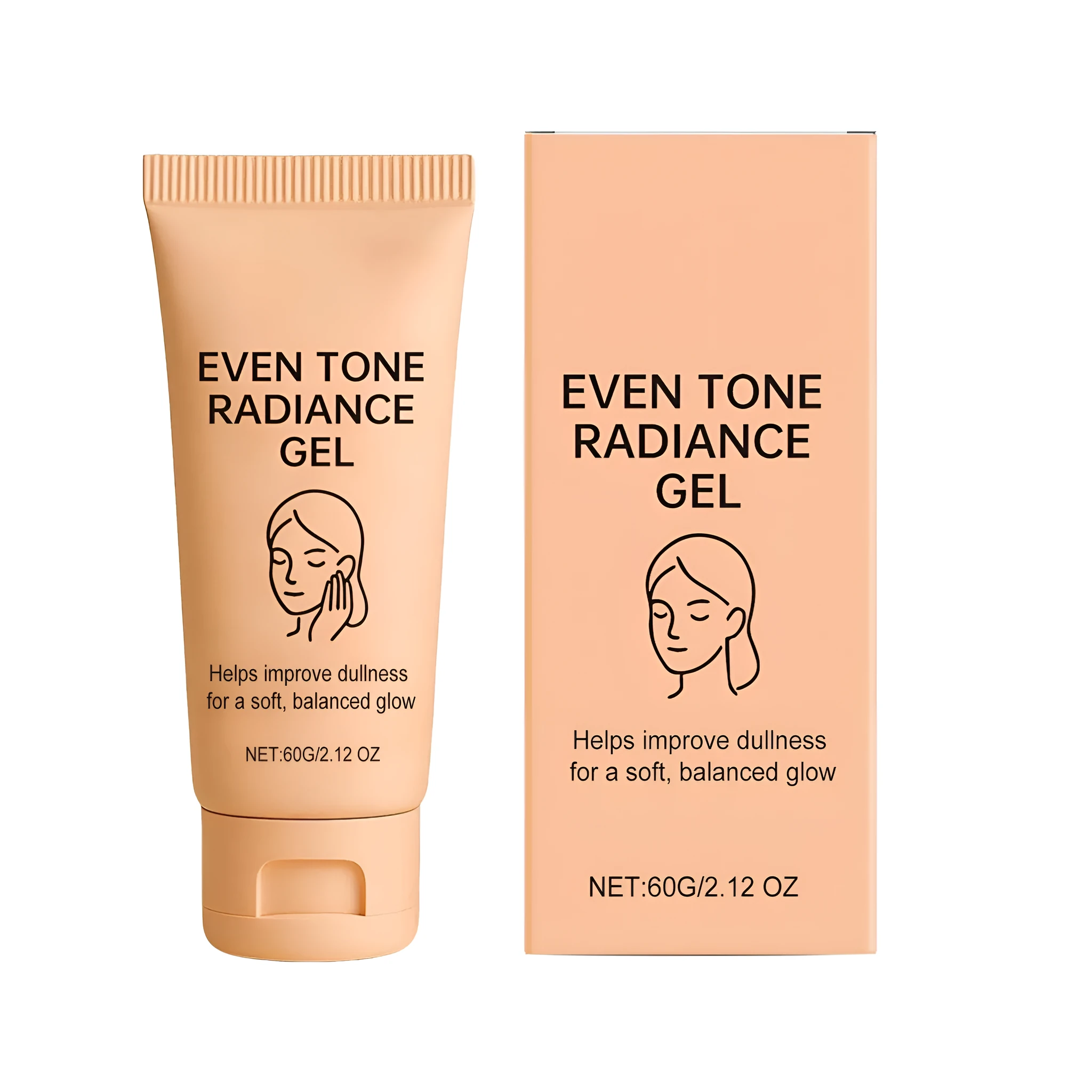 60g container of rejuvenating cream with niacinamide and vitamin E for daily use