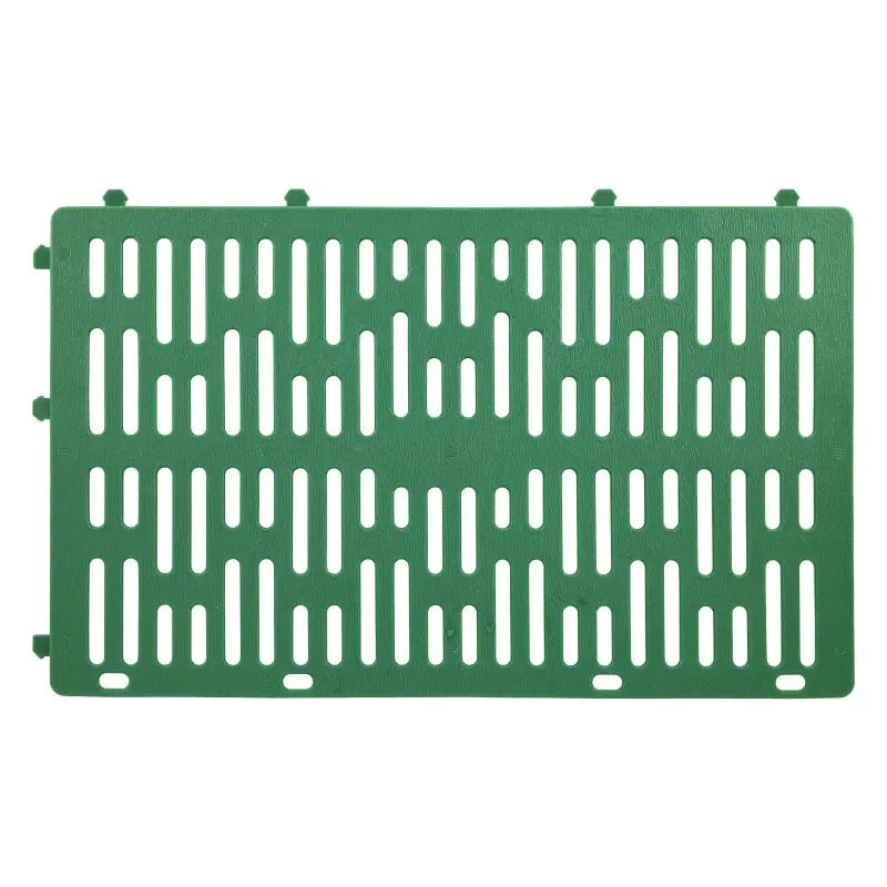 Plastic simulated bark tree protective cover in green colour for outdoor use