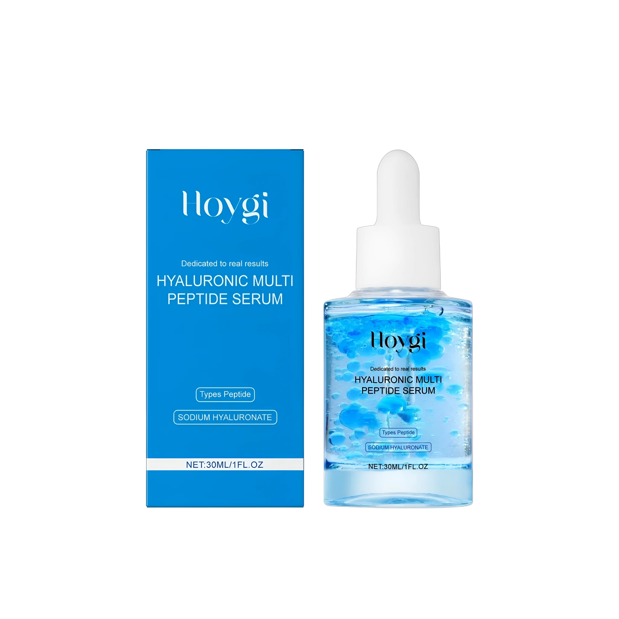 30ml bottle of Hyaluronic Multi Peptide Serum for facial skincare