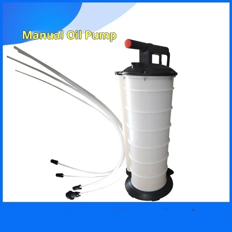 Car Manual Oil Pump 7L Oil Extractor in plastic for automotive and mechanical repair