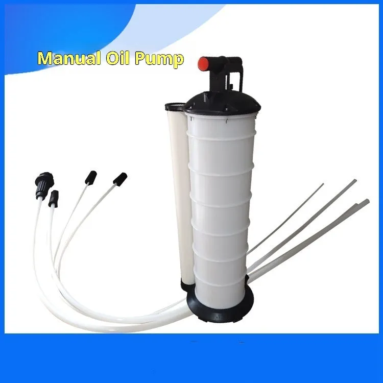Car Manual Oil Pump 7L Oil Extractor in plastic for automotive and mechanical repair