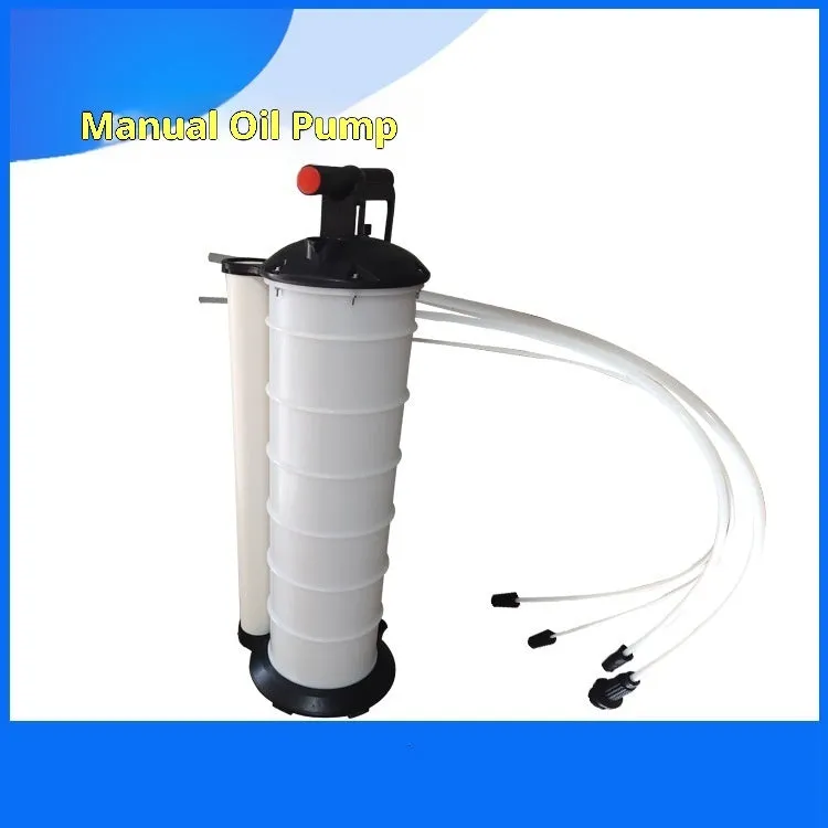 Car Manual Oil Pump 7L Oil Extractor in plastic for automotive and mechanical repair