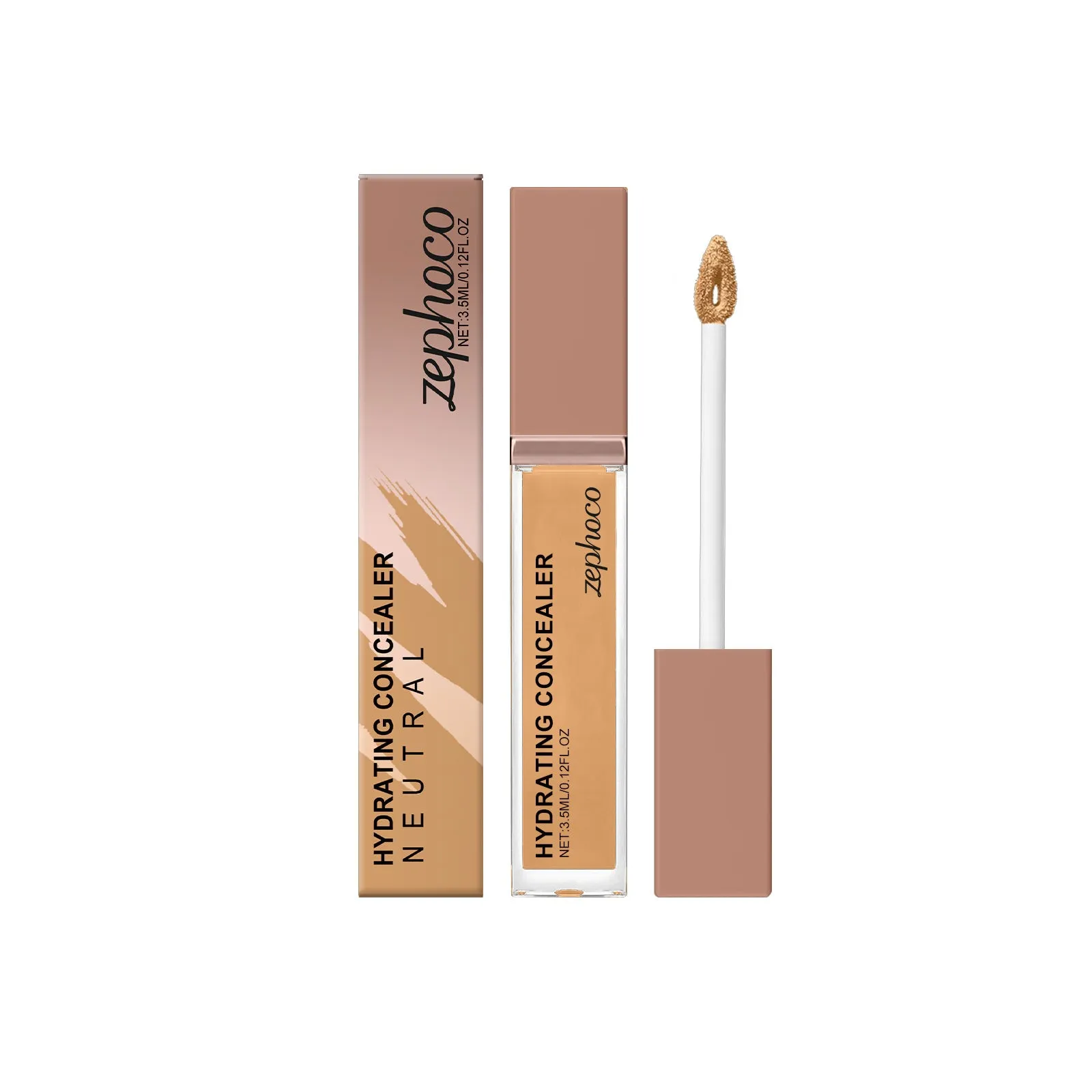 3.5ml medium skin liquid foundation concealer with moisturising formula
