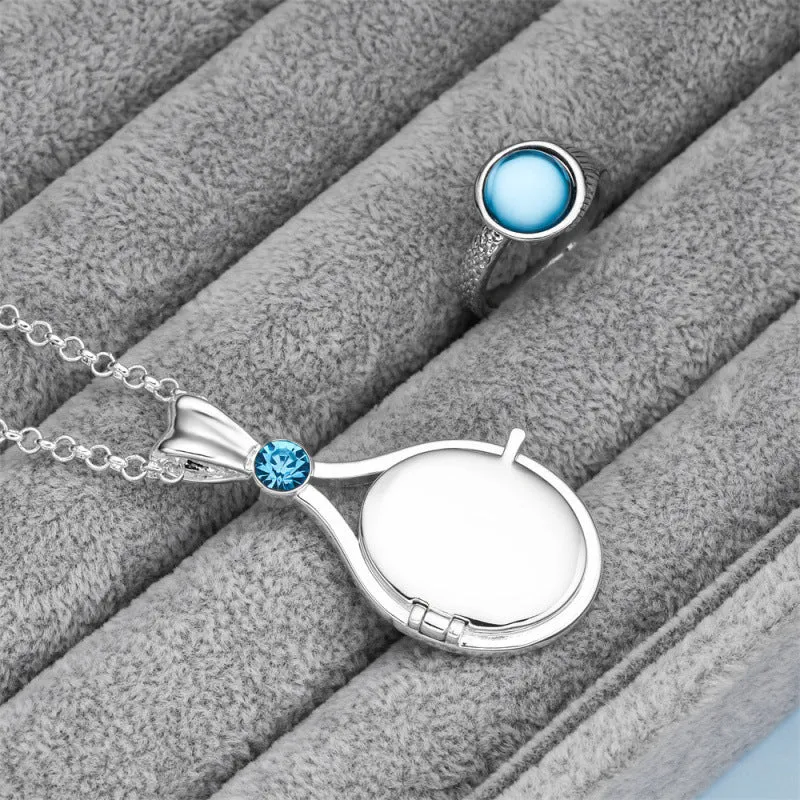 Imitation pearl mermaid ring in classic style, available in sizes No 7, No 8, No 9