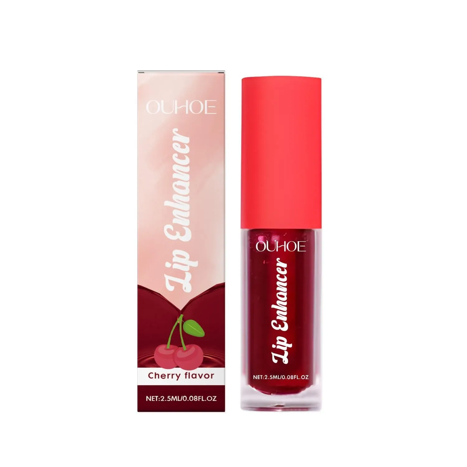 Green Apple moisturising lip oil tube with fruity flavour and natural oils