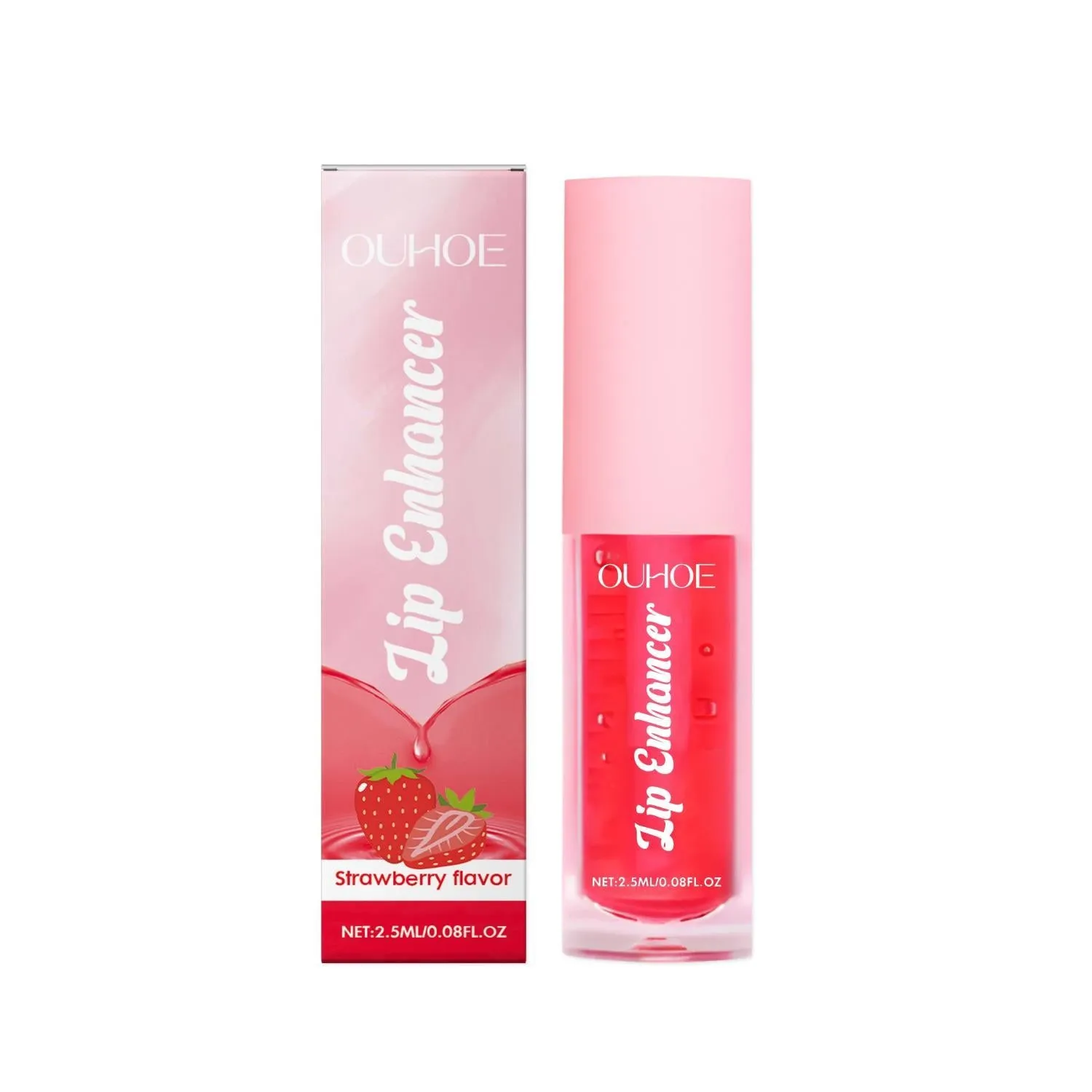 Green Apple moisturising lip oil tube with fruity flavour and natural oils