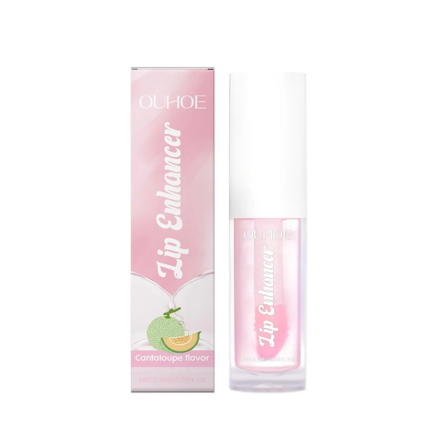 Green Apple moisturising lip oil tube with fruity flavour and natural oils