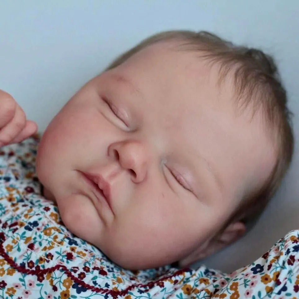 50 cm NPK vinyl simulation baby reborn doll with lifelike appearance for children aged 4-6
