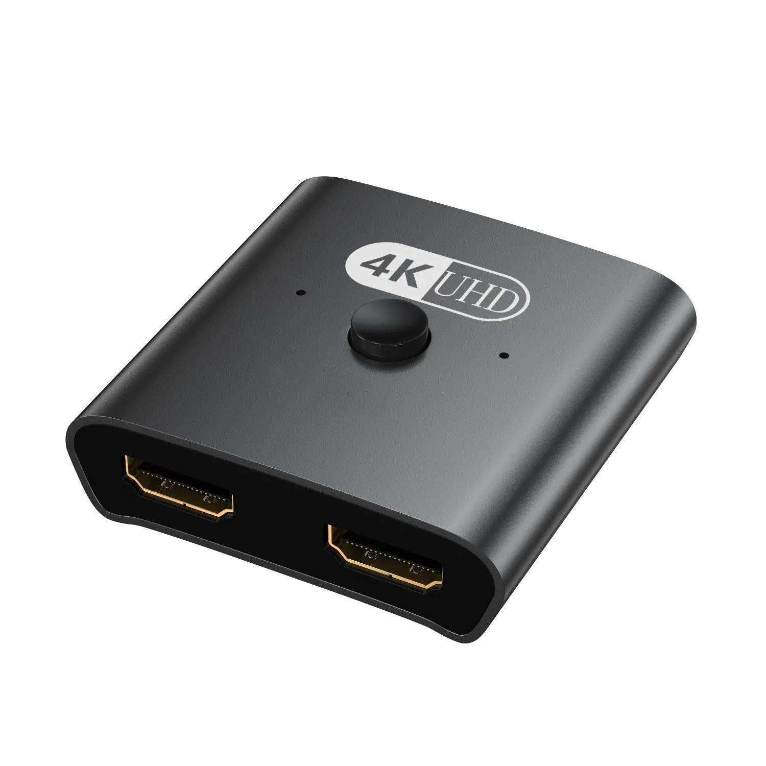 AB two-in-one-out bidirectional switcher supporting 4K and 8K resolution with split screen and 5-metre cable