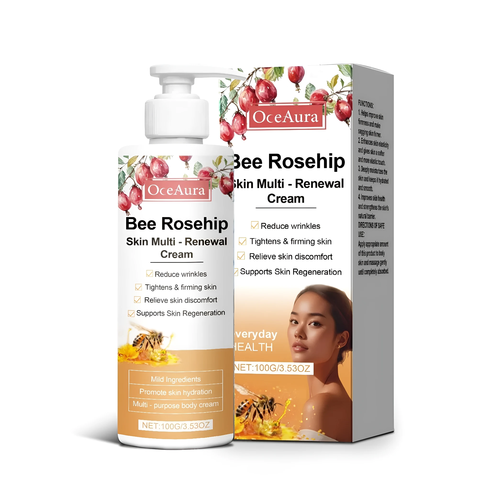 100g jar of Multi Effect Skin Repair Cream facial treatment