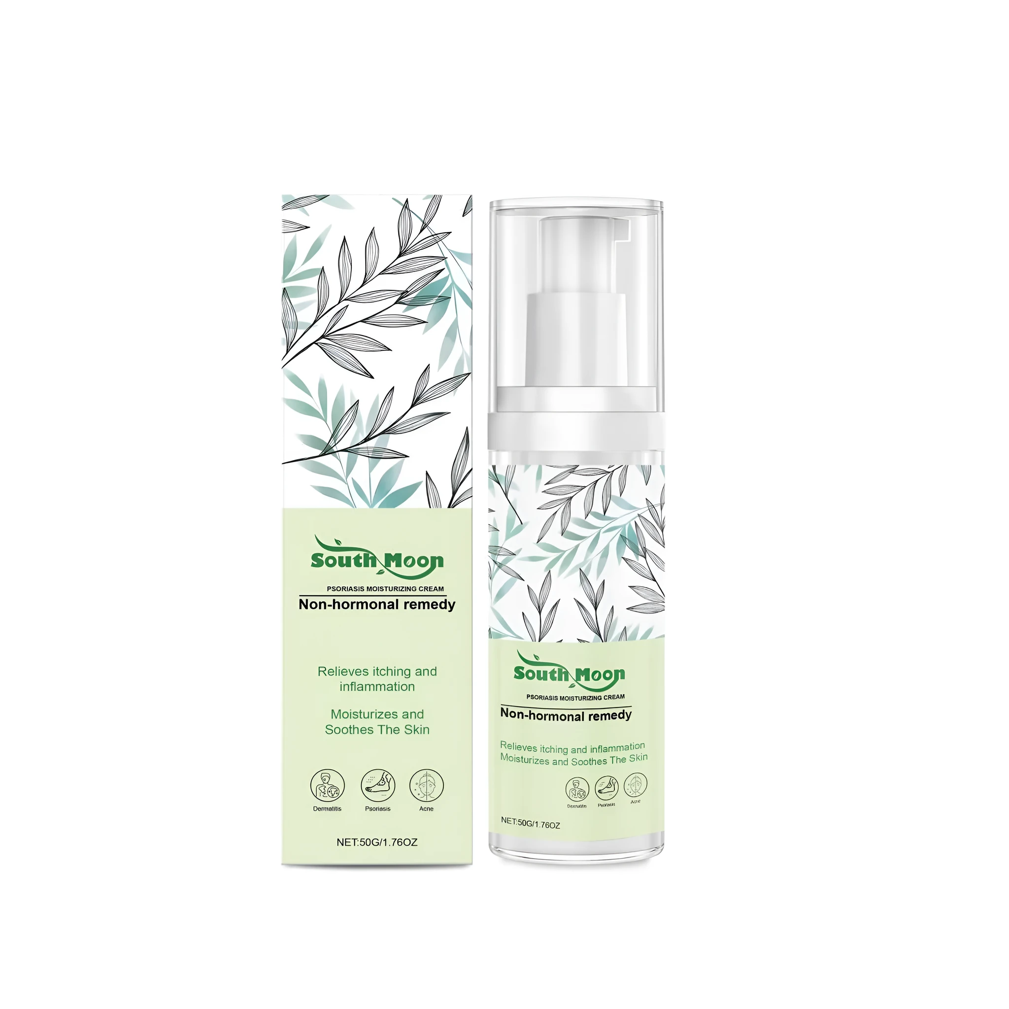 50g jar of tea tree and aloe skin repair moisturising cream