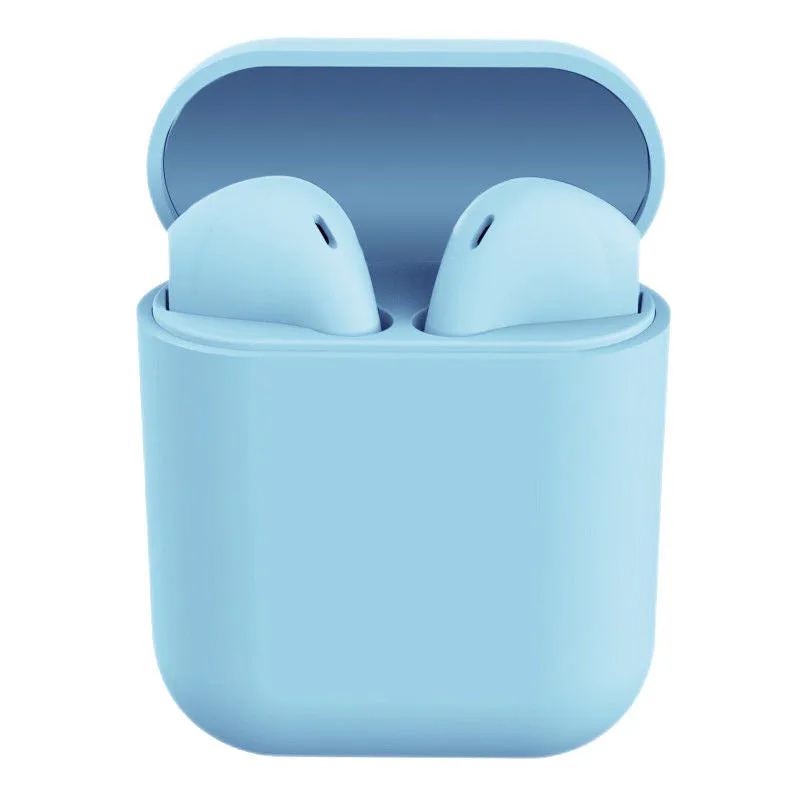 I12 second generation Bluetooth headset in-ear silicone wireless earphones, Supreme Edition, available in four colours