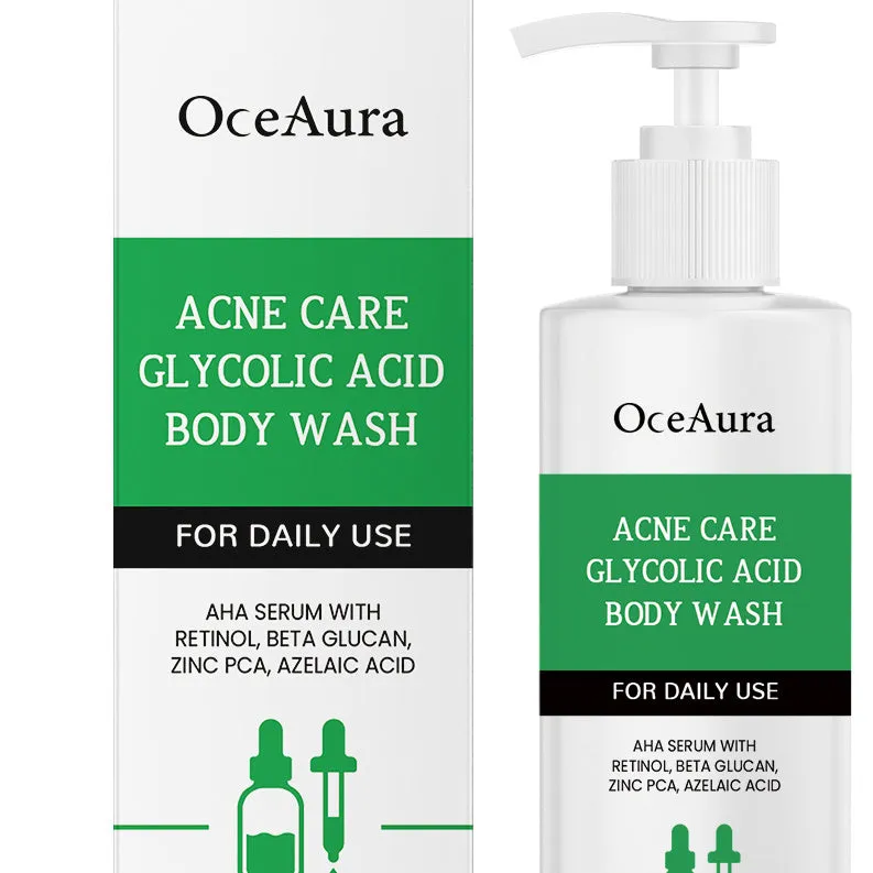 100ml soothing shower gel with glycolic acid, retinol and azelaic acid