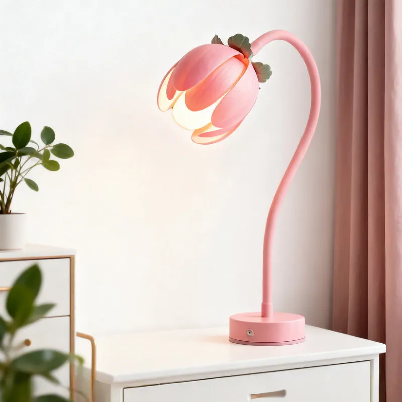 LED wireless charging night light with touch switch, tri-colour light, plastic modern minimalist design