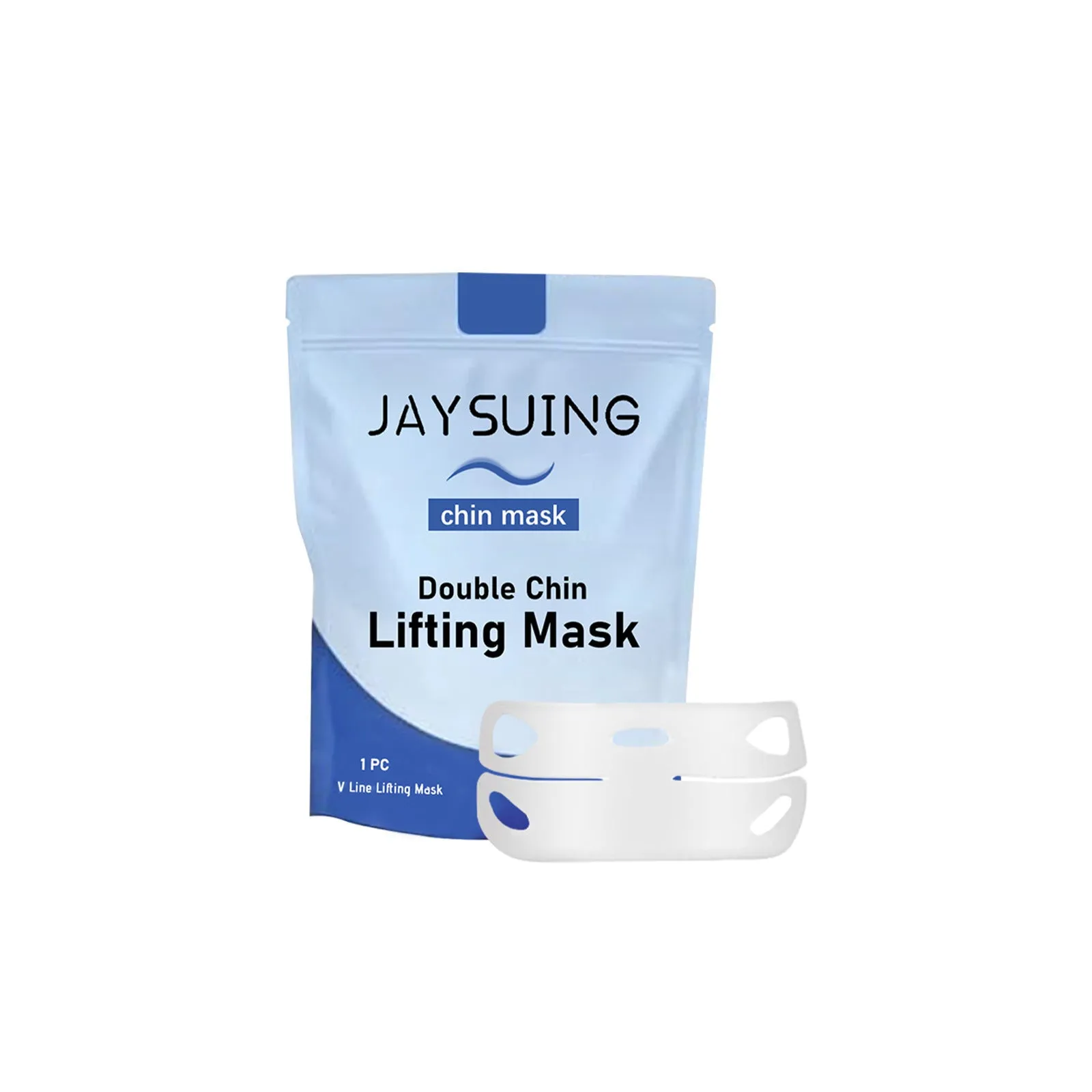 White firming lifting facial sheet mask with hydrolysed collagen and hyaluronic acid formula