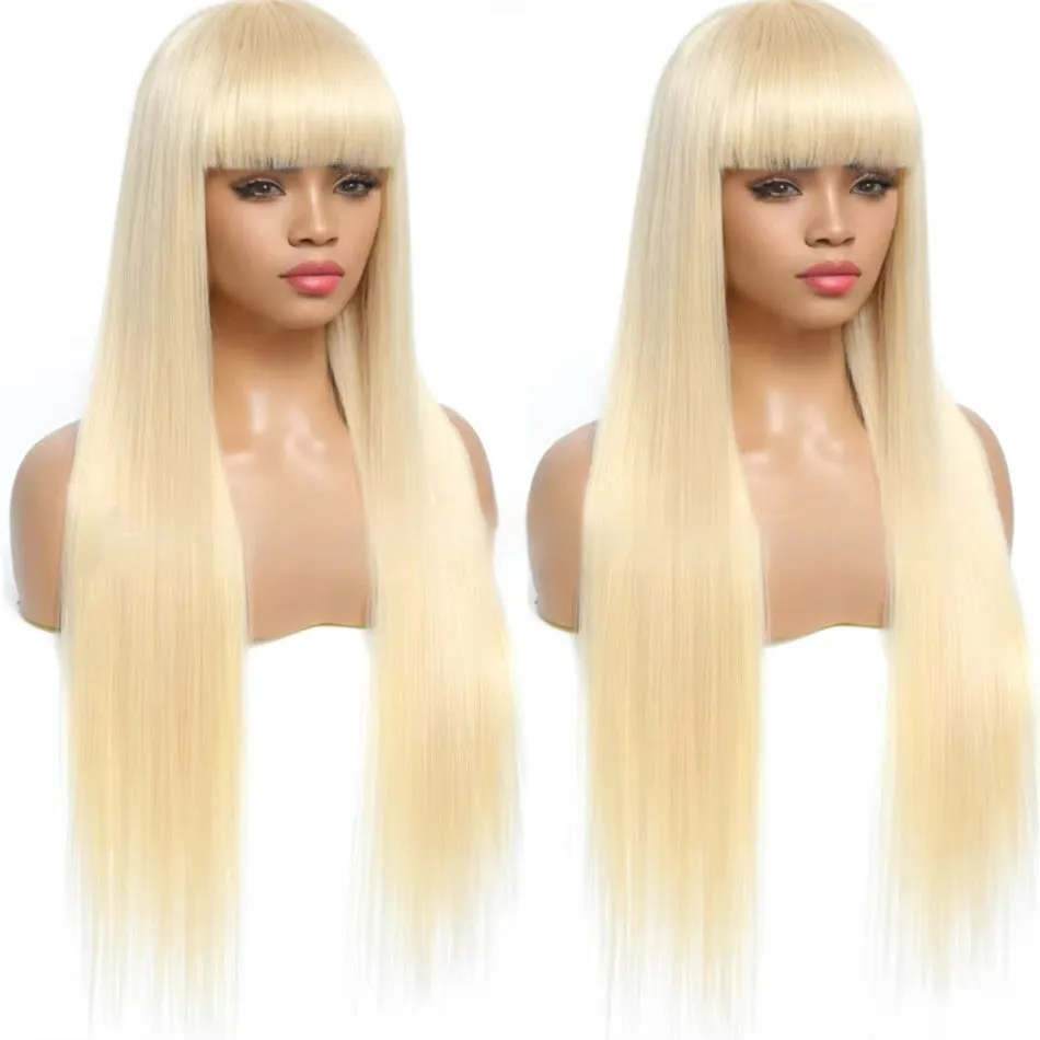 Full mechanism human hair wig for women available in lengths 12 to 32 inches and two densities
