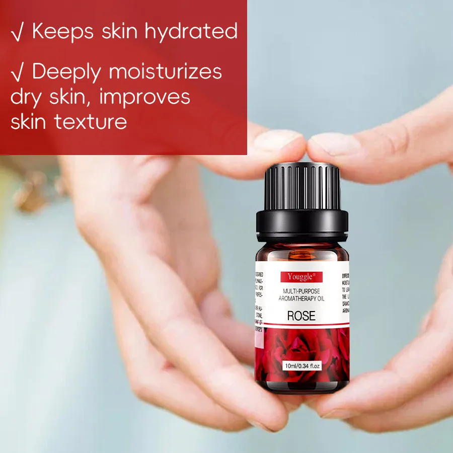 10ml lavender essential oil in a glass bottle with dropper cap, water-soluble for humidifiers