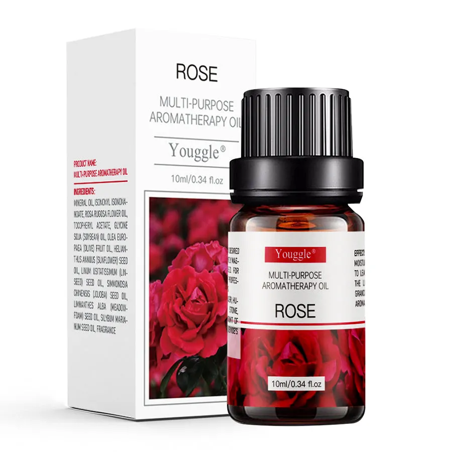 10ml lavender essential oil in a glass bottle with dropper cap, water-soluble for humidifiers