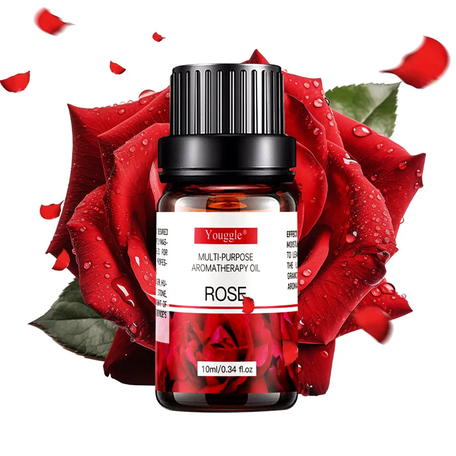 10ml lavender essential oil in a glass bottle with dropper cap, water-soluble for humidifiers