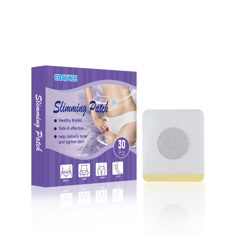 Body shaping navel health patch 30 patches herbal aroma for abdominal care, picture colour