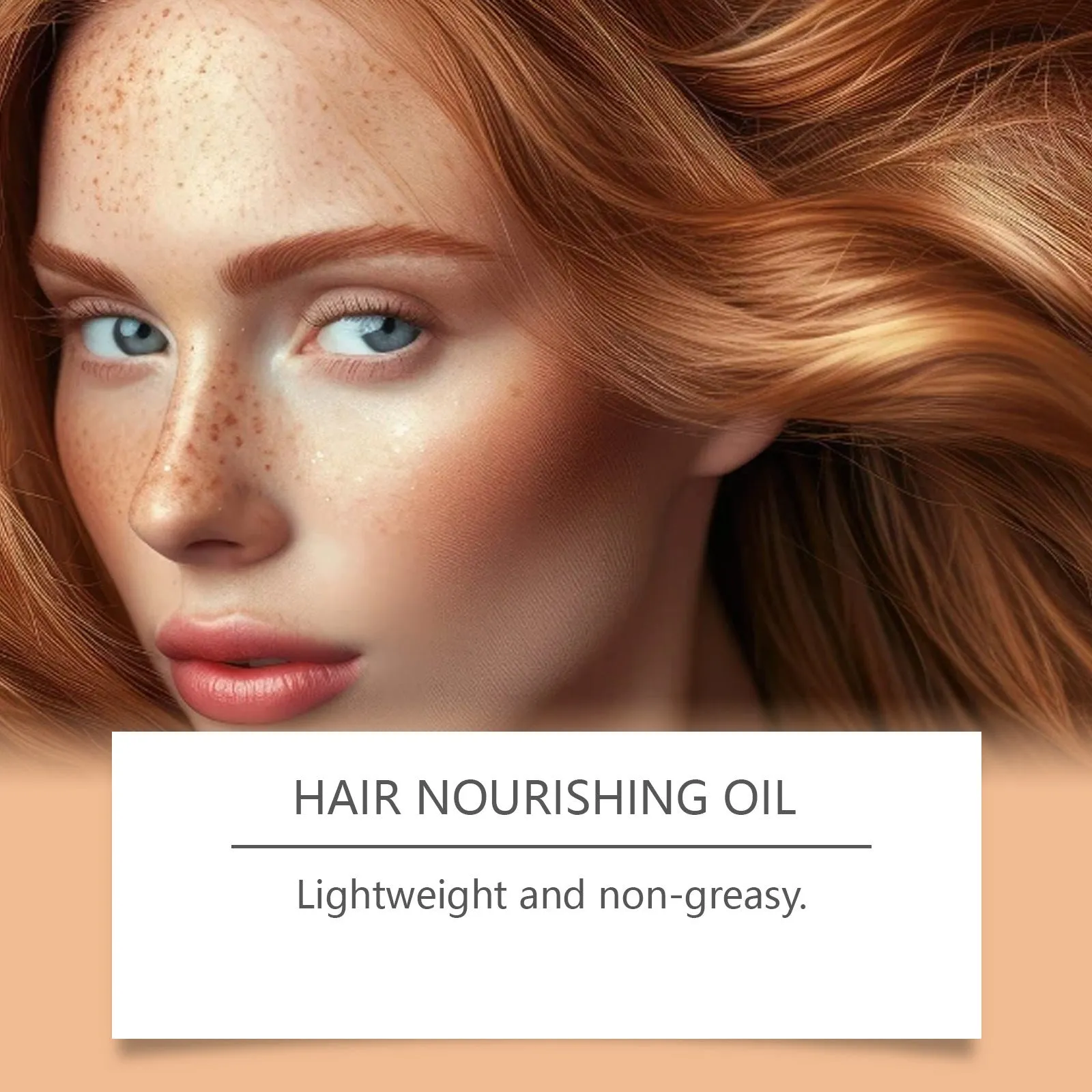 Nourishing scalp essential oil 60ml non-greasy mild moisturising hair care product