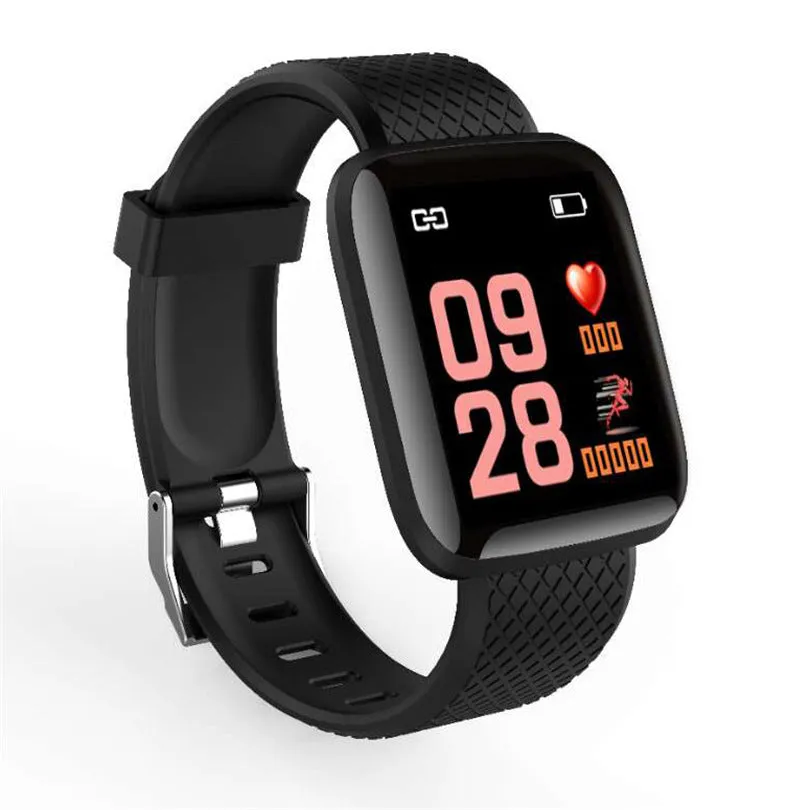 APP sleep monitoring step counting sports bracelet in blue, black, and purple colours