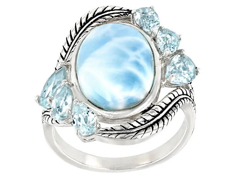 Vintage women's ring with lion motif geometric shape antique silver alloy