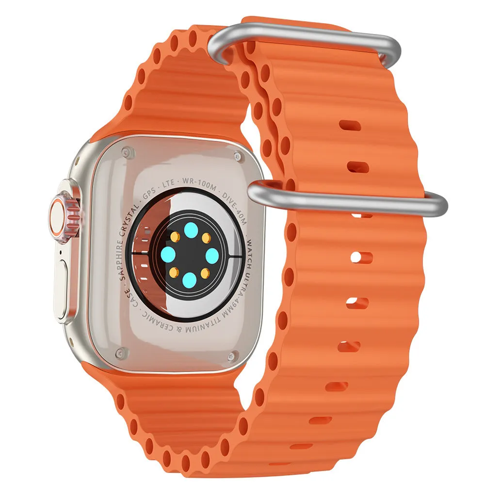 Electronic youth smart watch with step counter and waterproof design, available in black, gold, pink, silver white
