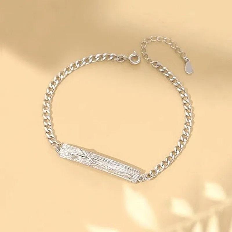 New Chinese Ins style beaded couple bracelet with resin flower design in S493 colours