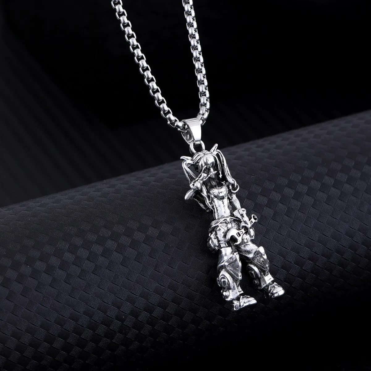Men's trendy pendant necklace metal alloy chain jewellery casual wear