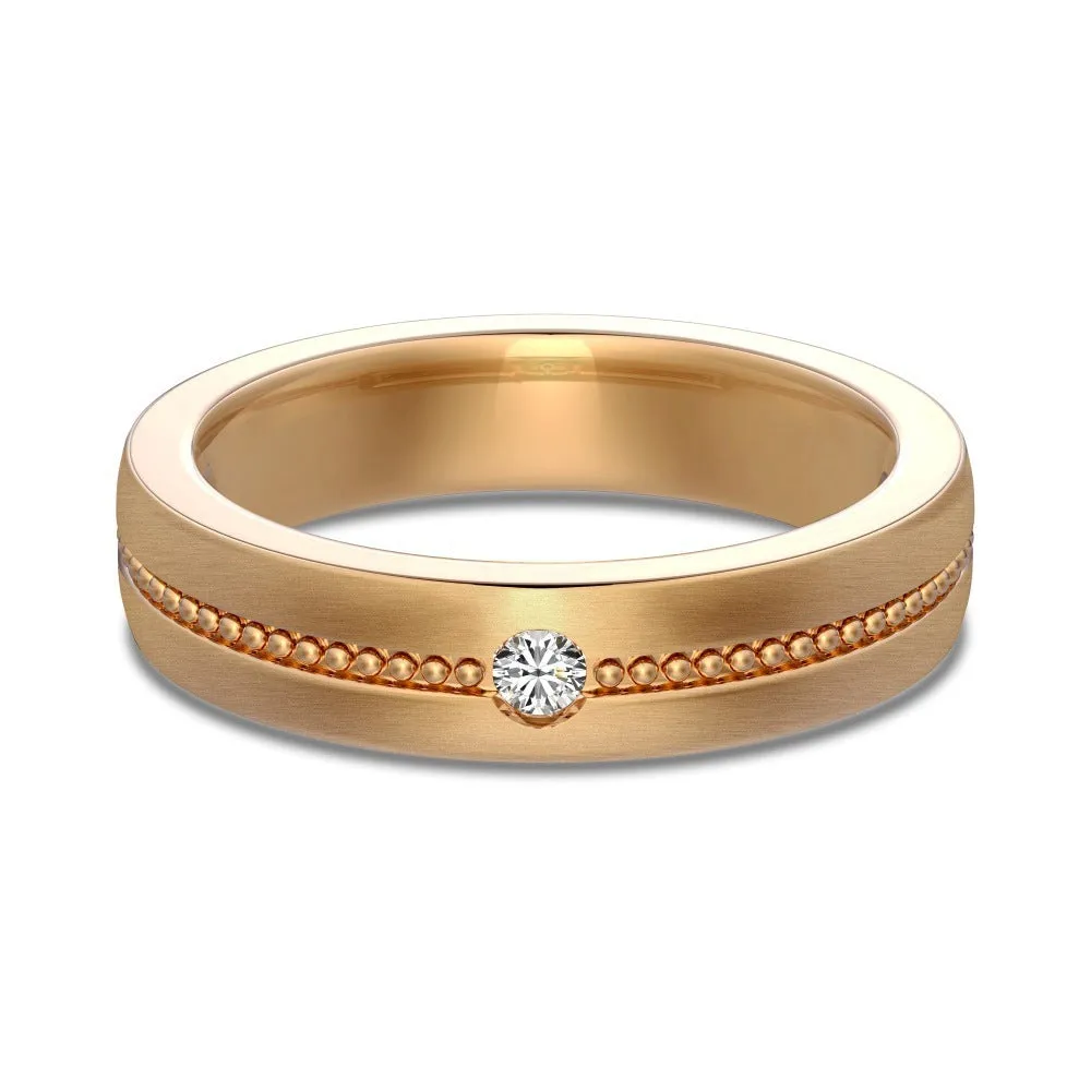 S925 sterling silver geometric ring with cubic zirconia inlay, unisex, platinum finish