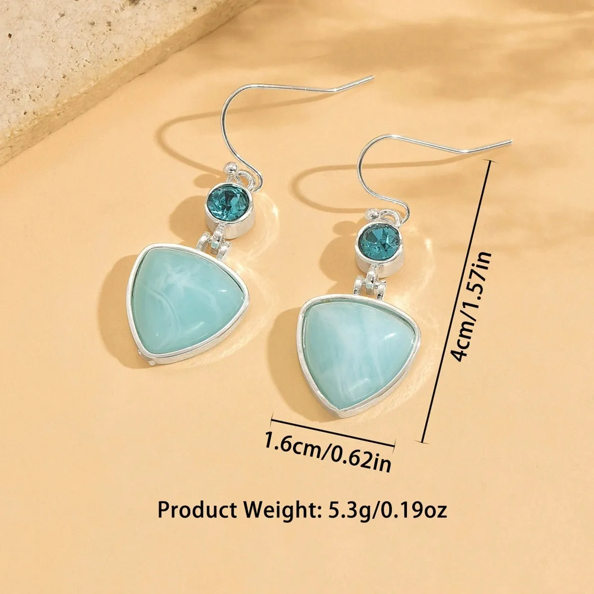 Silver plated retro fashion creative female earrings with snake motif on alloy