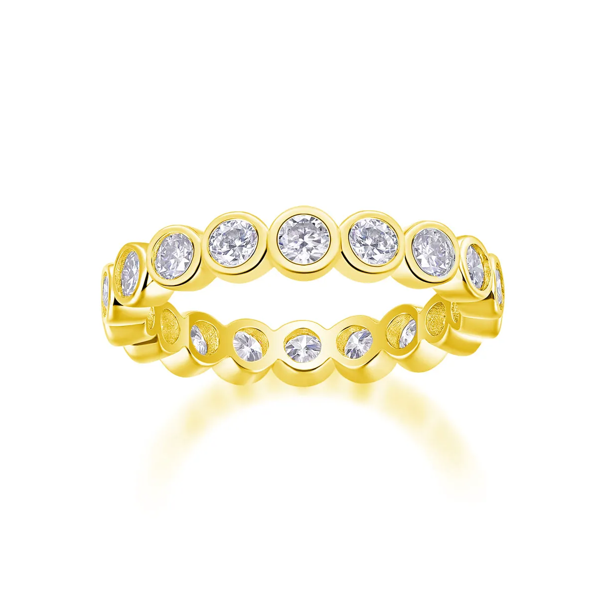 Moissanite wedding ring set in gold, platinum, and rose gold, S925 silver with platinum plating, sizes 5-9