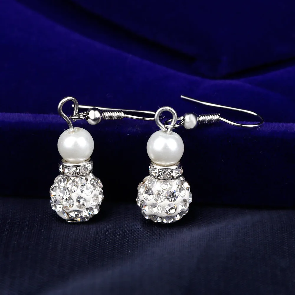 Classic Xiangbala bride wedding jewellery set of three pieces including ring necklace and earrings