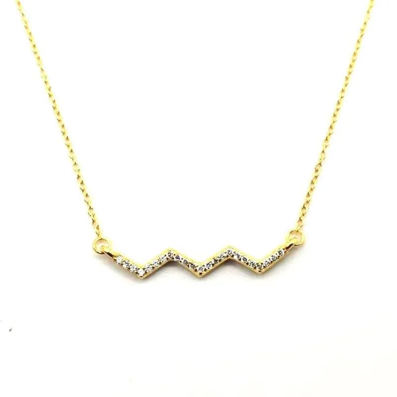 925 sterling silver heartbeat electrocardiogram pendant in white gold colour with chain