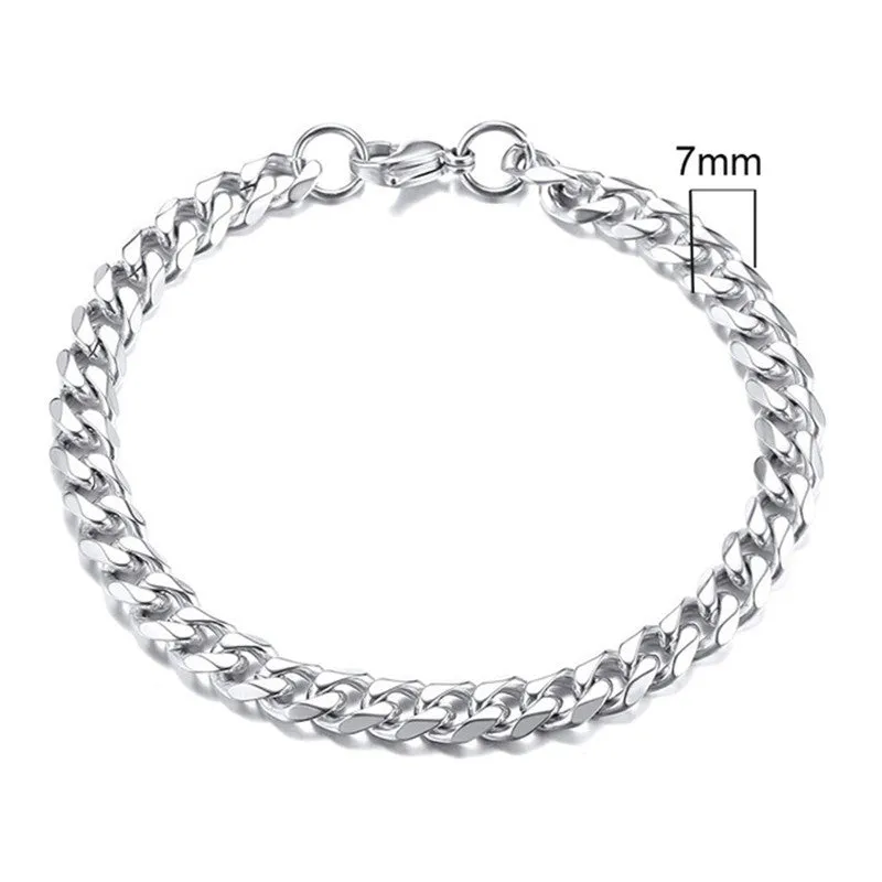 Men's golden Cuban chain necklace 22cm geometric links electroplated metal gold colour