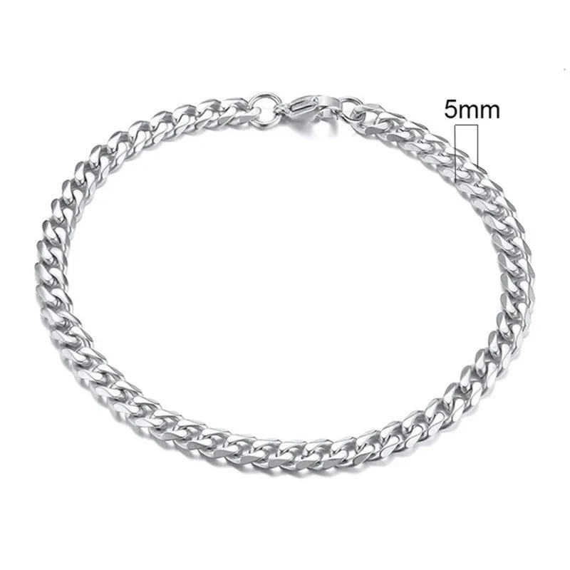 Men's golden Cuban chain necklace 22cm geometric links electroplated metal gold colour