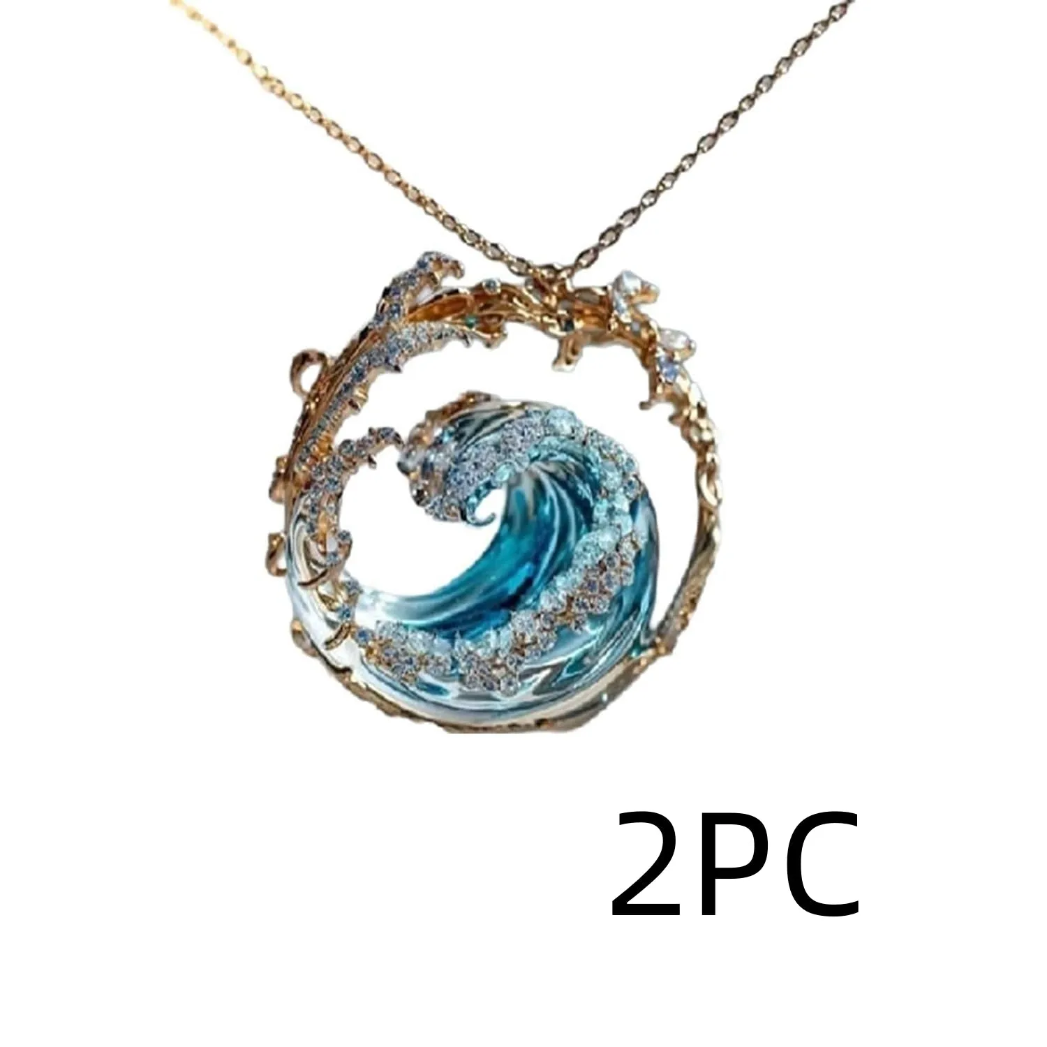 HAILANG ocean theme adjustable copper necklace with electroplated pendant on regular chain for women