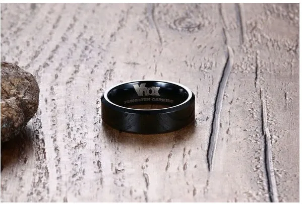 Titanium steel geometric minimalist couple rings in sizes 6 to 12 for men and women