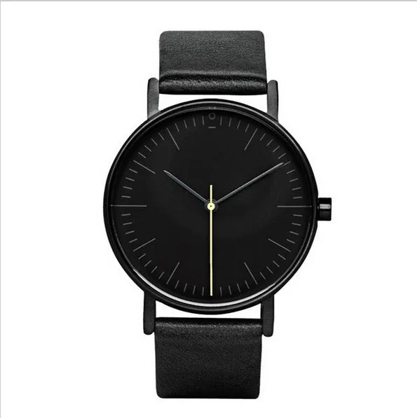 Quartz watch with 40mm dial, 20mm strap, and 9mm case in European American style
