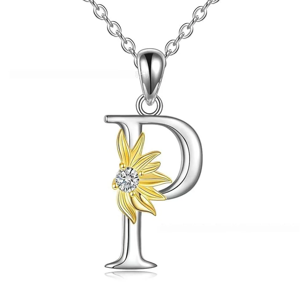 925 silver sunflower geometric pendant necklace available in multiple colours